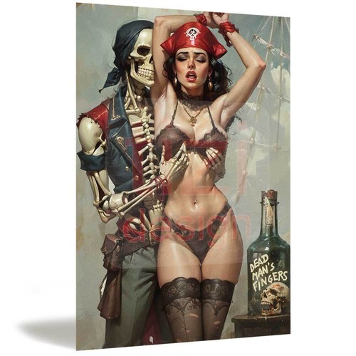 Metal tin plaque signs - plaque, man