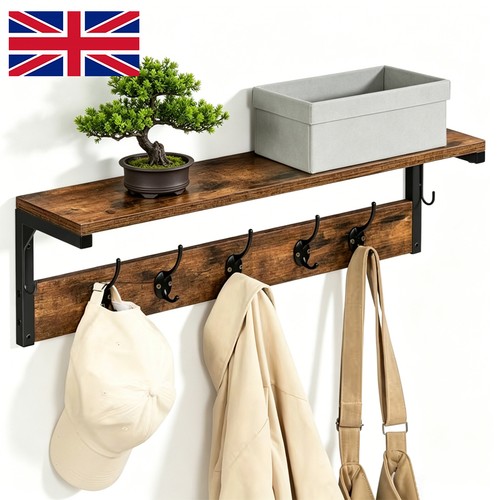 Coat rack shelf - coat, wall-mounted
