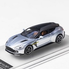 KM 1/64 Aston Martin Vanquish Zagato Shooting Brake Silver Diecast Model