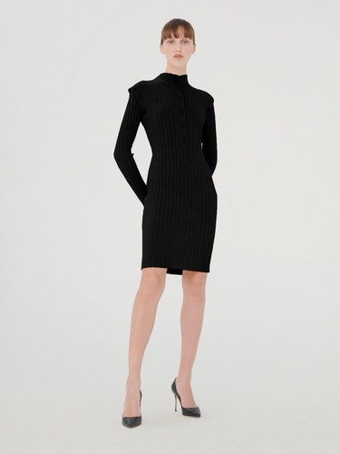 Wolford black merino - black,