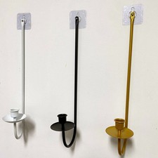 Metal wall candle sconces - metal,