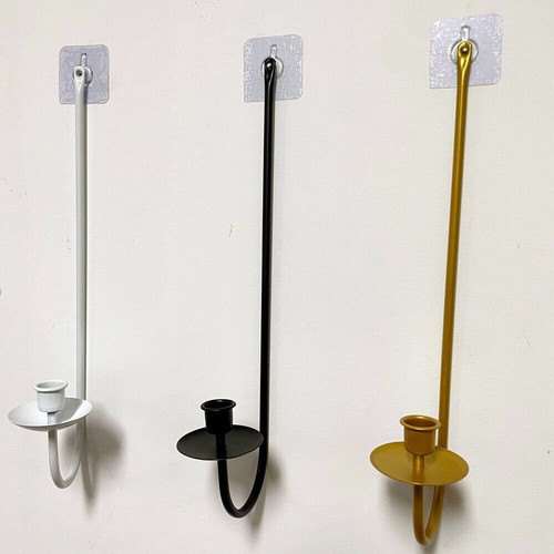 Metal wall candle sconces - metal,