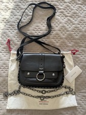 Zadig & Voltaire Kate crossbody Smooth Calf Skin bag black