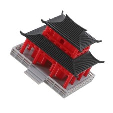 Mini Hexagon Pavilion Statues