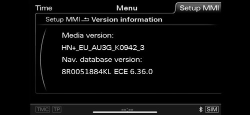Sat nav update a5 - nav,