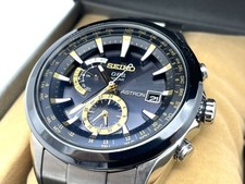 SEIKO ASTRON GPS Radio Wave Solar Men's Watch Titanium 7X52-0AA0 SBXA005 Boxed