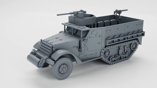 Wwii halftrack various - m5,