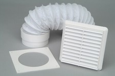 Wall Vent PVC Kit Tumble Dryer