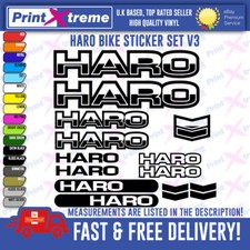 HARO BIKES Decals Stickers
