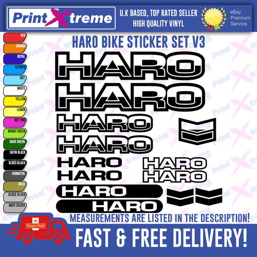 Haro bikes decals - haro, stickers
