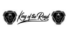 Scania Truck  Hvg Lorry External vinyl Decal Sticker Griffin King Of The Road