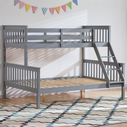 Triple sleeper bunk bed - triple, solid