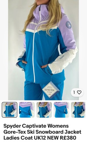Spyder ladies ski jacket - ladies,