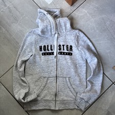 Hollister Women's Grey Hoodie