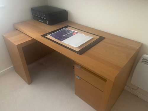 Ikea malm desk - malm, runcorn
