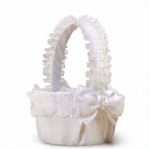 Reusable flower girl basket - girl,