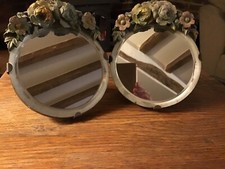 vintage pair of Barbola mirrors.