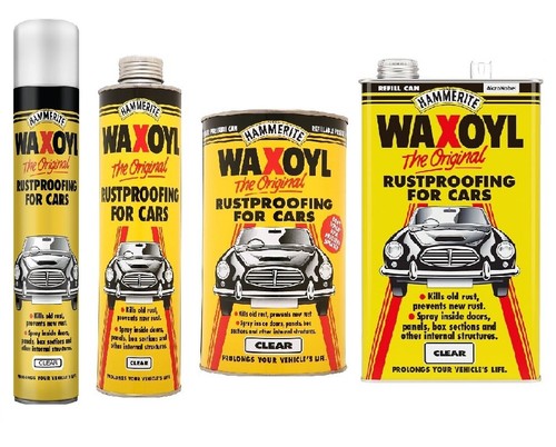 Hammerite waxoyl clear car - hammerite,