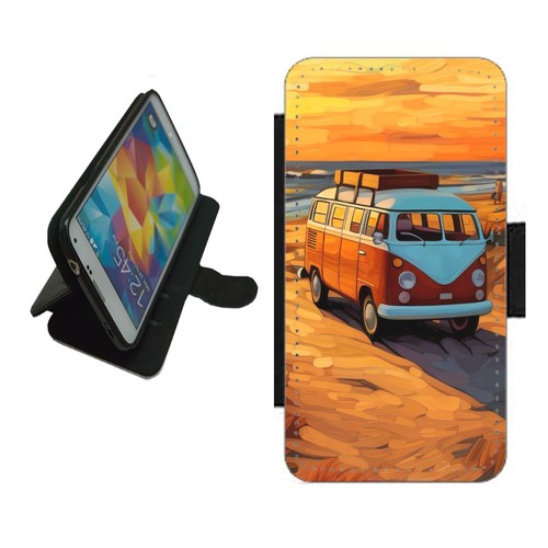 Classic camper van phone - camper, case