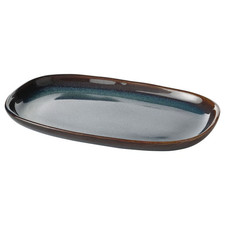 New IKEA GLADELIG Blue Plate