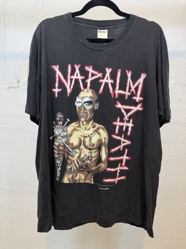Vintage napalm death shirt - vintage, xl