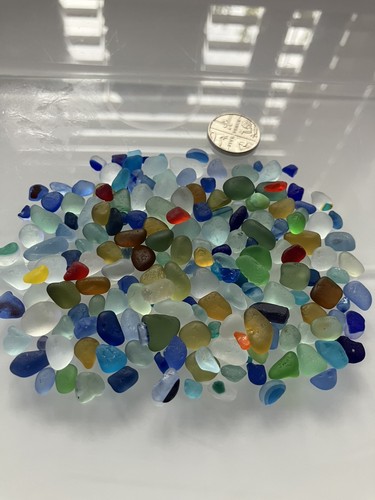 Genuine seaham sea glass - glass,