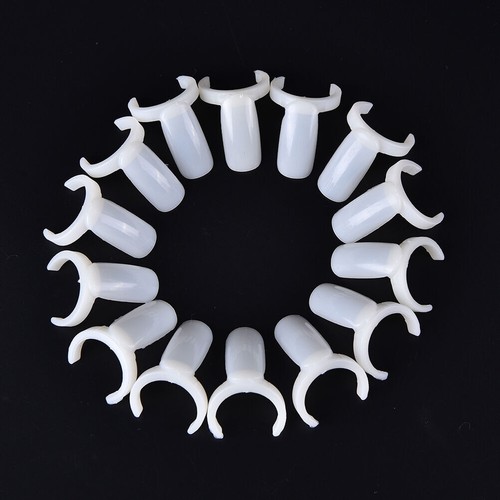 Nail polish display rings - display,
