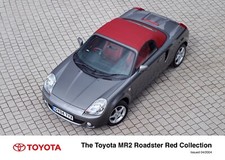 Toyota MR2 Roadster 'Red Collection' Press Photograph - Roof Up