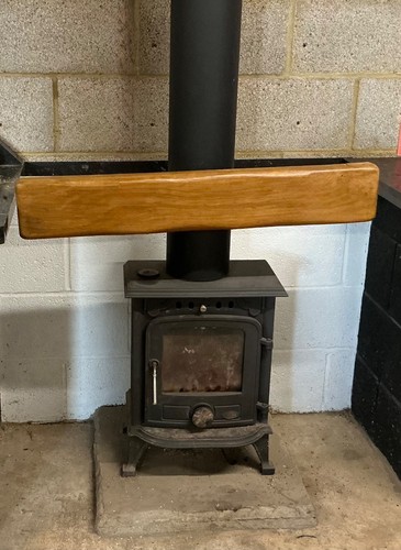 Solid oak floating fascia - oak,