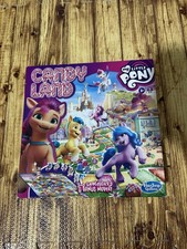 My Little Pony Candy Land Board Game 3-D Game Board & Bonus Mover