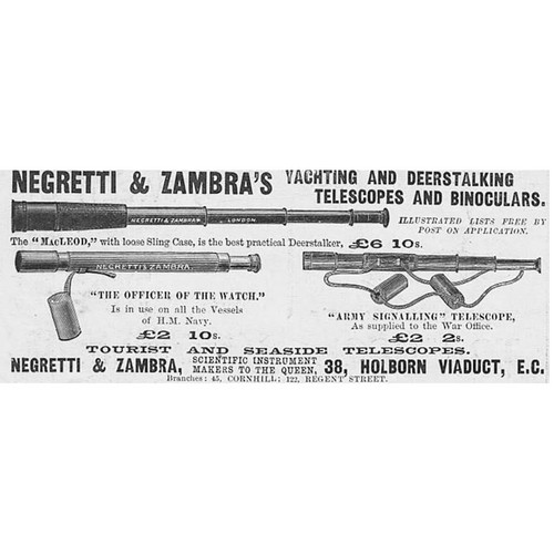 Negretti zambra telescopes - zambra,