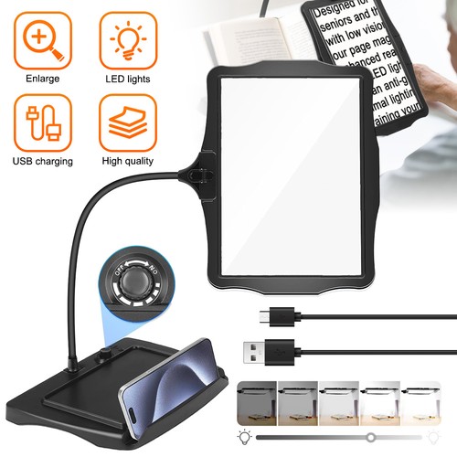 Magnifying glass with led - glass,