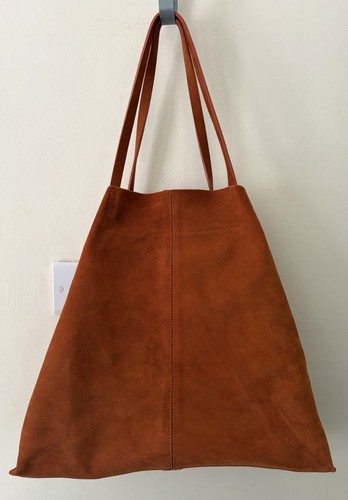 Zara split suede maxi tote - zara,