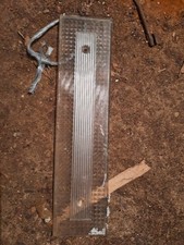 1930s Art Deco Finger Plates Push Plates Clear Lucite, set of 5