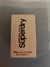 Superdry Steel Male Cologne 25ml Steel, New & Original Packaging