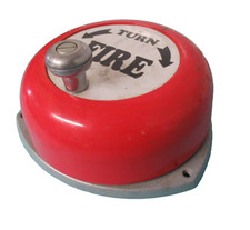 VINTAGE HAND CRANK FIRE ALARM