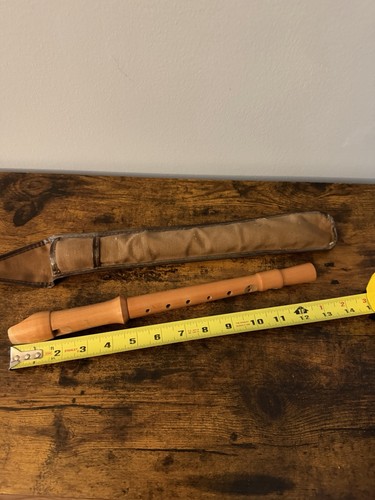 Vintage wooden recorder - vintage,