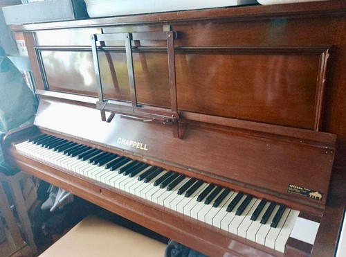 Lovely chappell upright piano - upright,