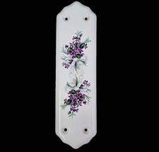 White Porcelain Fingerplate