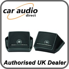 Pioneer TS-44 Full Range Surface Mount Car Van Motorhome Boat Shelf Speakers BN