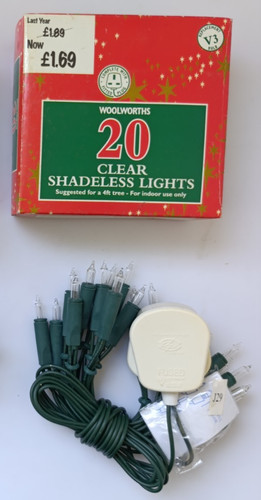 Woolworths clear vintage - woolworths,