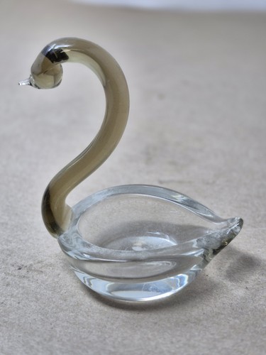 Glass clear and - glass, swan