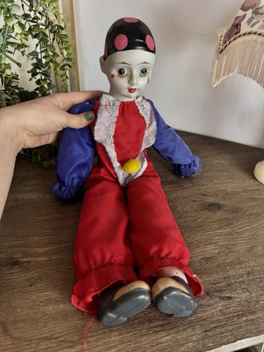 Vintage pierrot porcelain - pierrot,