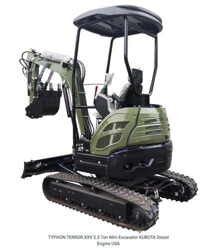 Typhon ton mini excavator - 2.5,