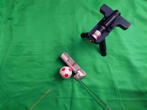 Portable laser golf putting - golf,
