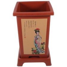  Orchid Planting Pot Chinese Style Planter Flower Nursery Indoor Decorative