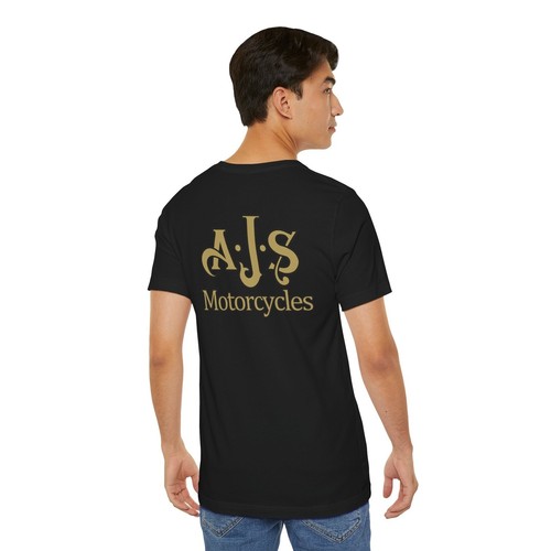 Ajs motorcycles shirt - t-shirt,, back