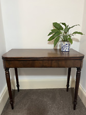 Antique Georgian fold over console/card table
