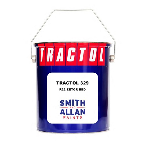 Zetor red tractor paint - zetor,