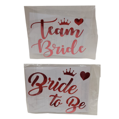 Bride team pink - be,